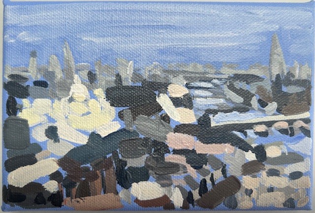 Dinky view from the top of Centrepoint 2025