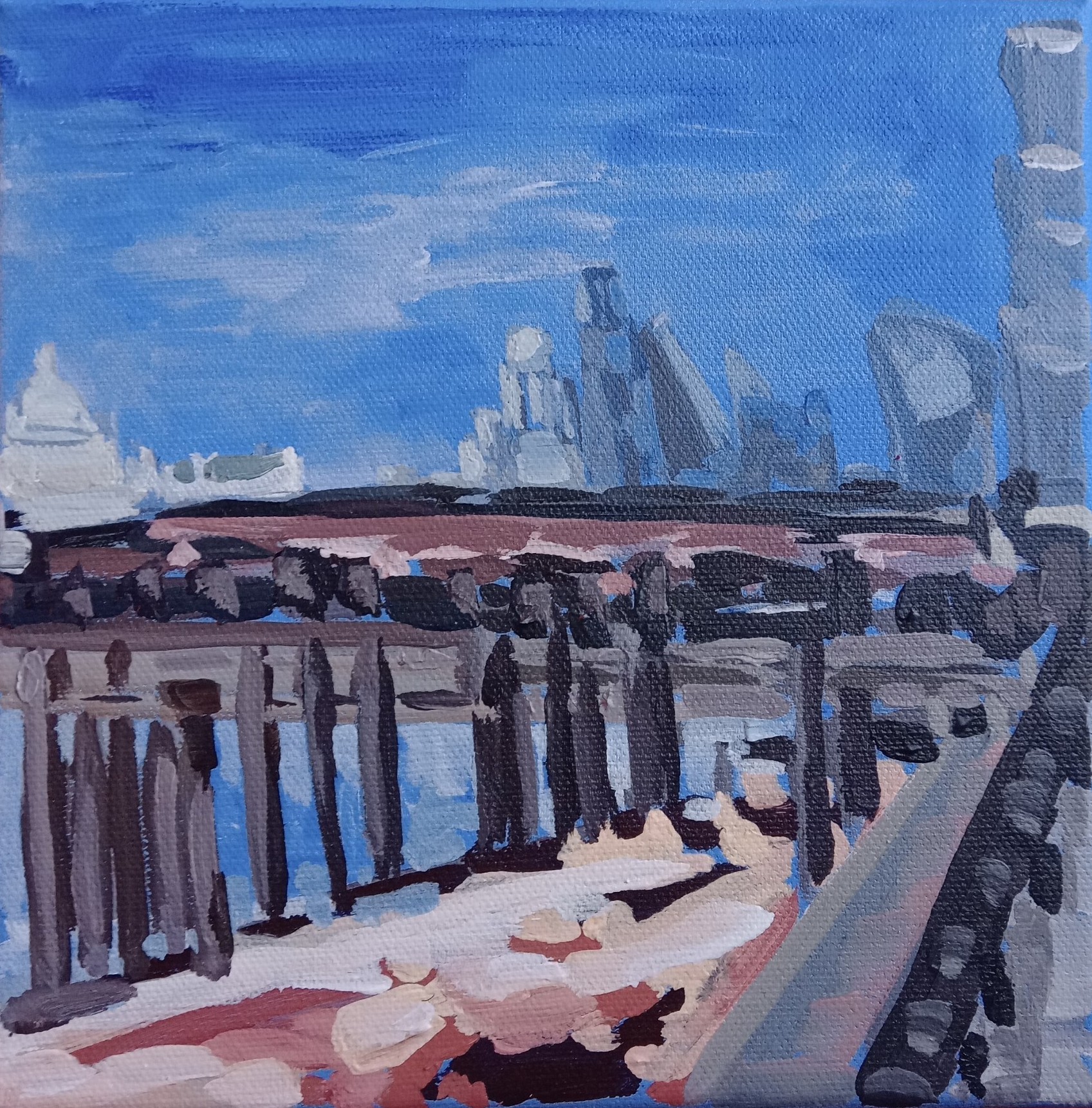 Thames Tide Out 2025